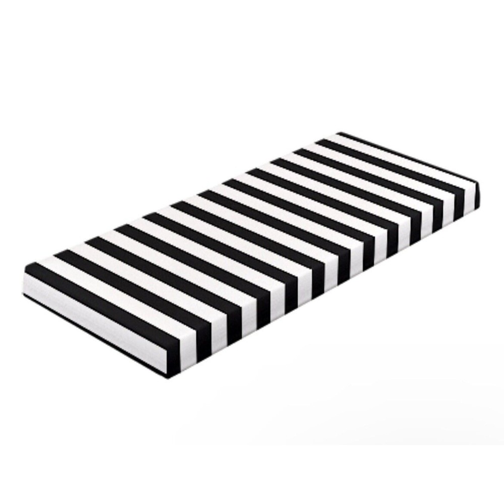 Stork And Style Stripe-141414-Sheets Black (MSRP $45)